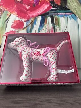 PINK Victoria's Secret Cherry Print Dog